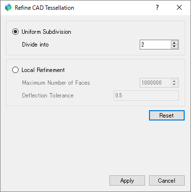 refine Refine CAD reuni setting.png