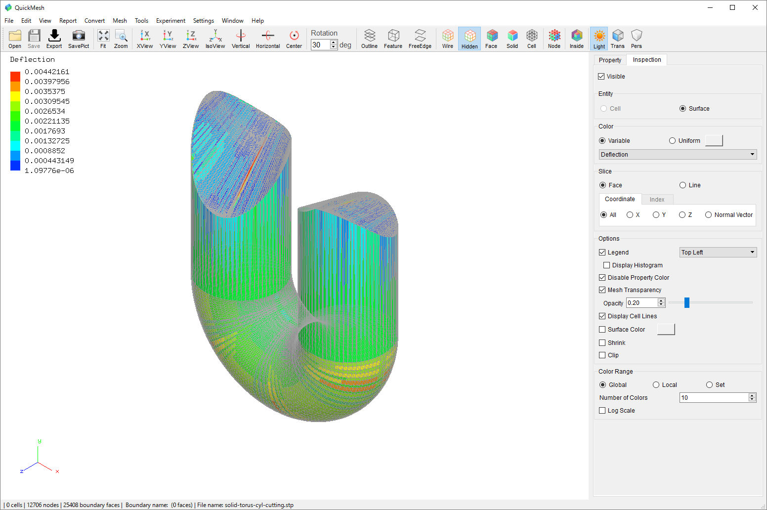 cad2mesh deflection inspection check visible.png
